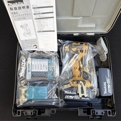 マキタ　20周年　インパクトドライバ　プレミアムイエロー　18Vの画像