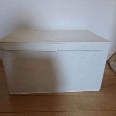 蓋付き　ファブリックBOXの画像
