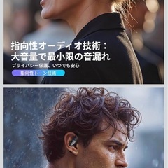 UGREEN FitBuds Bluetooth 6.0 ワイヤレス オープンイヤー型イヤホンの画像