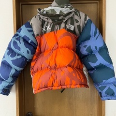THE NORTH FACE KAWS Nuptse ダウンジャケットの画像