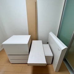 【0円】ニトリ シングルベッドフレームの画像