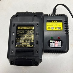 H 2512-375 高儀　草刈機　ハイパワークラシック　バッテリー充電器付き　キズ汚れ有りの画像