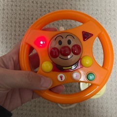 アンパンマンのハンドルおもちゃの画像