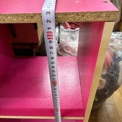 棚　🩷ピンク色　無料ですの画像