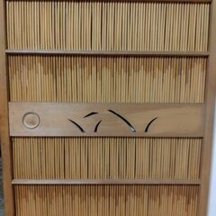 竹の建具　よしずの画像