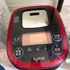 アイリスオーヤマ　炊飯器2021年製の画像