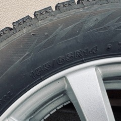 155/65R14  22年製　スタッドレス4本セットの画像