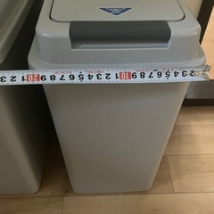 ゴミ箱　グレイ　2-3個セットの画像
