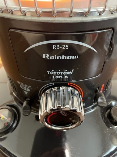 美品　 トヨトミ　レインボーストーブ　RB-25 ブラック　トヨストーブ