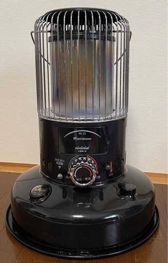 美品　 トヨトミ　レインボーストーブ　RB-25 ブラック　トヨストーブ