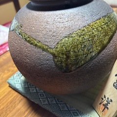 信楽焼花瓶　佐久市、松本市の画像