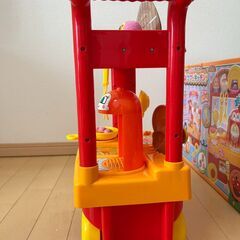 【売ります】アンパンマン　ワゴンでおとどけ！カフェキッチンの画像