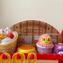 【売ります】アンパンマン　ワゴンでおとどけ！カフェキッチンの画像