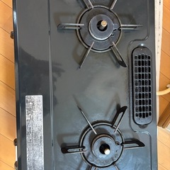 リンナイ 都市ガス グリル付きガステーブル KG34NBKLの画像