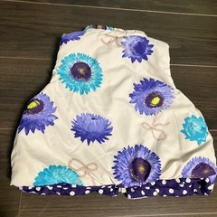 hakka baby リバーシブルベビーベスト 90cmの画像