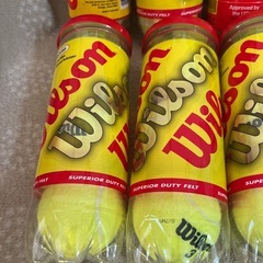 未開封♪硬式テニスボール 24個　ウィルソン　ペン　の画像