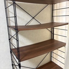 5段オープンシェルフの画像