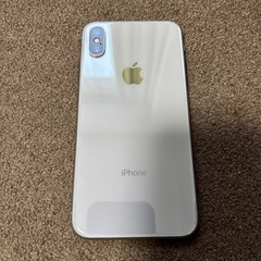 iPhone xs 64GB simフリー    シルバーの画像