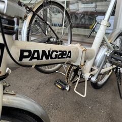 ★店頭にて試乗可★ J3340　【リユースのサカイ柏店】　PANGAEA　パンクしない折りたたみ自転車　6段変速　ホワイト　20インチ　　簡易クリーニング済　 中古自転車 　流山市 中古自転車 松戸市 中古自転車 我孫子市 中古自転車 船橋市 中古自転車 守谷市 中古自転車 取手市 中古自転車　の画像
