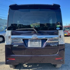 【支払総額26.8万円】お手頃4WDハイトワゴン タントカスタム車検令和9年12月機関良好 修復歴無し 不具合無し フルセグTV Bluetoothの画像