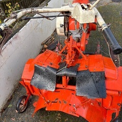 オレンジ色の耕運機長野県飯田市、（引取限定）の画像