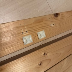 【2×4材 3本セット】突っ張りDIY用／金具付き／ネジ穴ありの画像