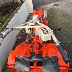 オレンジ色の耕運機長野県飯田市、（引取限定）の画像