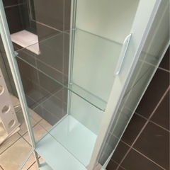 IKEA ルードスタ　コレクションケース　ガラスケース　ガラス棚　の画像