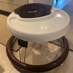 【あげます】歩行器 ブラウン baby  craftの画像