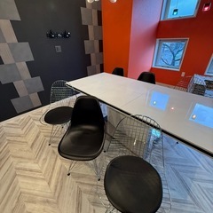 6人掛けダイニングテーブルセットの画像