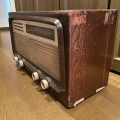 レトロ　昭和ラヂオの画像