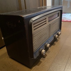 レトロ　昭和ラヂオの画像