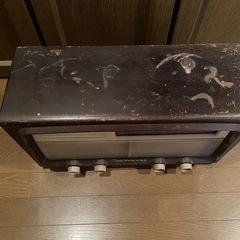 レトロ　昭和ラヂオの画像
