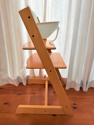 受渡決定STOKKE ストッケ トリップトラップ 木製子供椅子　ベビーセット