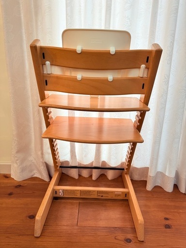 受渡決定STOKKE ストッケ トリップトラップ 木製子供椅子　ベビーセット