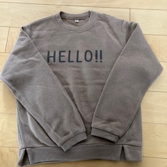 size130センチ冬用トレーナーの画像