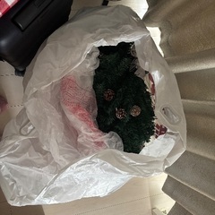 2022年購入　クリスマスツリー150cm まつぼっくり飾り付きの画像