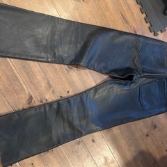 カドヤレザーパンツ　サイズ33 【ほぼ未使用】の画像
