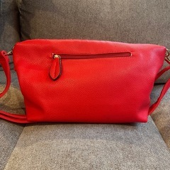 remi&reid レミ&レイド ショルダーバッグ　赤 レッド フェイクレザーの画像