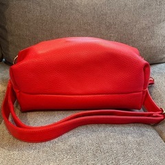remi&reid レミ&レイド ショルダーバッグ　赤 レッド フェイクレザーの画像