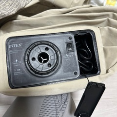 インテックス INTEX エアーベッド ダブル 電動の画像