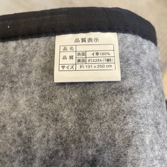 191✖︎250　い草　ラグの画像