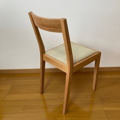 【受付停止中】無印良品　オーク材チェアの画像