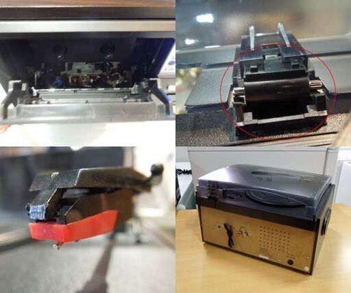 WINTECH スピーカー搭載マルチオーディオプレーヤー KRP-310MS レコード CD ラジオ カセット USB SDカード 外部入力 札幌市 東区 新道東店