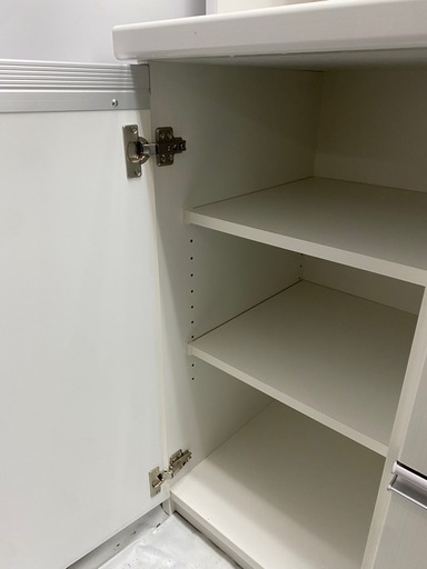 ニトリ NITORI 2024 キッチンボード 食器棚 マインド ホワイト 幅160