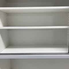 ニトリ NITORI キッチンボード 食器棚 マインド ホワイト 幅160の画像