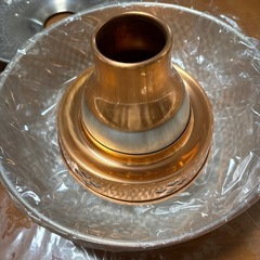 しゃぶしゃぶ鍋　銅鍋の画像