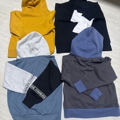 120 男の子　パーカー　4着の画像