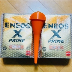 【年末処分価格 国内最安値】★未開封❹ℓ×❷缶 ❽ℓ分★ ENEOS X PRIME エネオス エックスプライム エンジンオイル 5W-30 最高品質SP規格 GF-6A (100%化学合成油）の画像