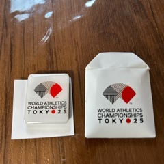 世界陸上マグネットピンバッジの画像